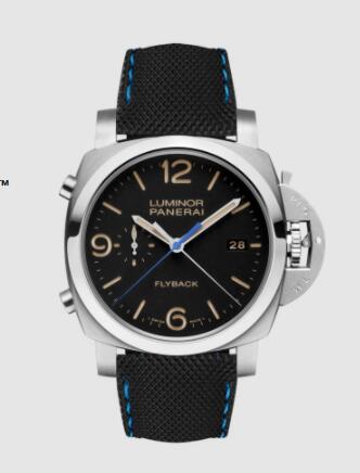 Panerai Luminor Chrono Flyback 44mm Replica Watch PAM00524 PANERAI SPORTECH BLACK